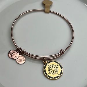 Alex and Ani Rose Gold Color Infusion Compass Bracelet